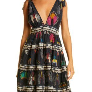 Farm Rio V Neck Midi Dress